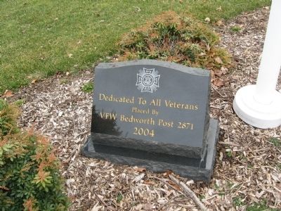 VFW Bedworth Post 2871 Monument image. Click for full size.