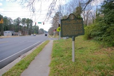 Logans Corps Moves to Hendersons Mill Marker image. Click for full size.