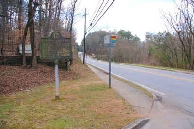 Site: Henderson’s Mill Marker. Click for full size. Site: Henderson’s Mill Marker image. Click for full size.
