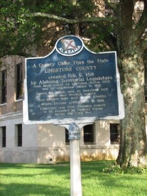 Limestone County Marker image. Click for full size.