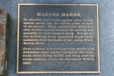 Masons Marks Marker image. Click for full size.