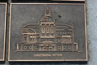 East Elevation of the Capitol Building. (The Architect Marker) image. Click for full size.