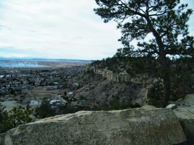 Rimrocks in Zimmerman Park overlooking portion of Billings, MT. Click for full size. Rimrocks in Zimmerman Park overlooking portion of Billings, MT image. Click for full size.