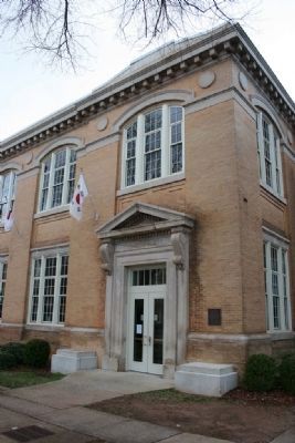 B.B. Comer Hall, 1908 & Marker (on the right of entrance). Click for full size. B.B. Comer Hall, 1908 & Marker (on the right of entrance) image. Click for full size.