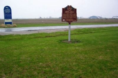 World War II Displacement Marker. Click for full size. World War II Displacement Marker image. Click for full size.