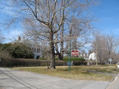 Site of Pierce Academy Marker. Click for full size. Site of Pierce Academy Marker image. Click for full size.