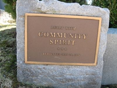 Marker to the Left of the Steps. Click for full size. Marker to the Left of the Steps image. Click for full size.
