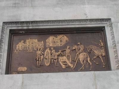 Relief on South Side of Monument image. Click for full size.