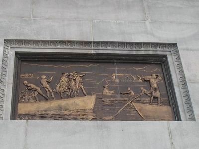 Relief on West Side of Monument image. Click for full size.