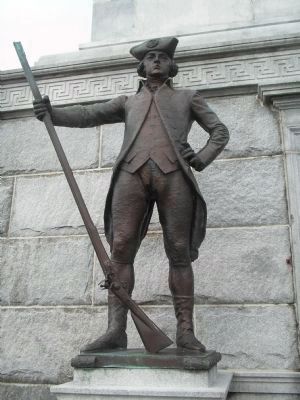 Closeup of Continental Soldier. Click for full size. Closeup of Continental Soldier image. Click for full size.