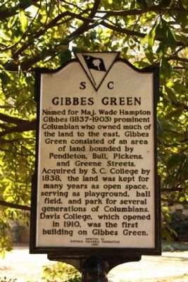 Gibbes Green Marker image. Click for full size.