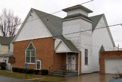 Mason Chapel AME Church and Marker. Click for full size. Mason Chapel AME Church and Marker image. Click for full size.