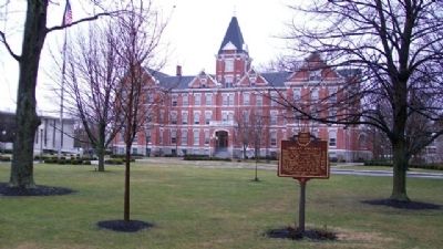 Findlay College Marker. Click for full size. Findlay College Marker image. Click for full size.