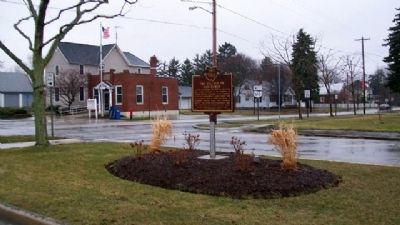 The Village of Van Buren Marker. Click for full size. The Village of Van Buren Marker image. Click for full size.
