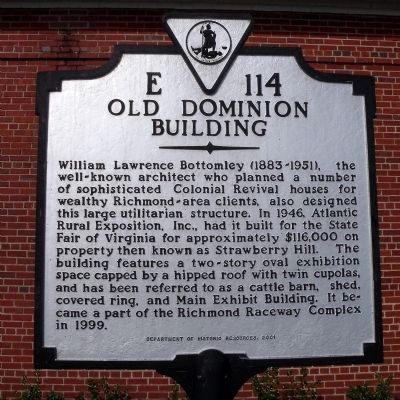 Old Dominion Building Marker image. Click for full size.