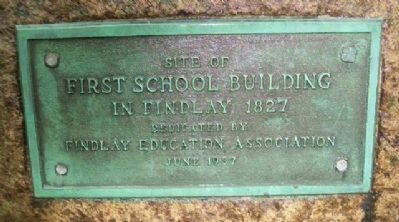 First School Building Marker. Click for full size. First School Building Marker image. Click for full size.