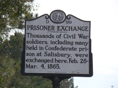 Prisoner Exchange Marker. Click for full size. Prisoner Exchange Marker image. Click for full size.