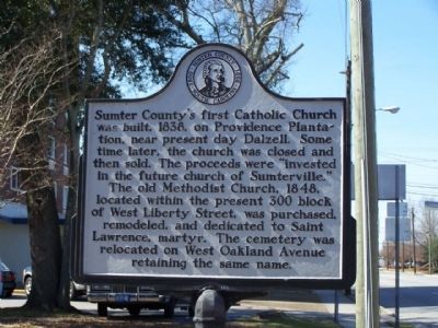 St. Anne Catholic Church Marker, reverse side. Click for full size. St. Anne Catholic Church Marker, reverse side image. Click for full size.