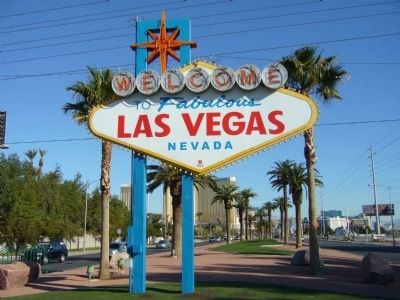 The Welcome To Las Vegas Sign image. Click for full size.