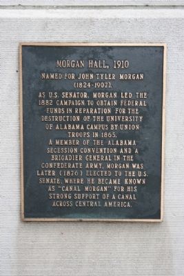 Morgan Hall, 1910 Marker image. Click for full size.