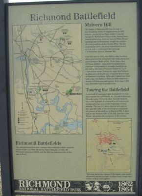 Richmond Battlefield Marker. Click for full size. Richmond Battlefield Marker image. Click for full size.