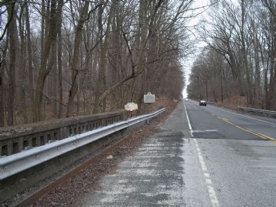 Old Salem Road Marker image. Click for full size.