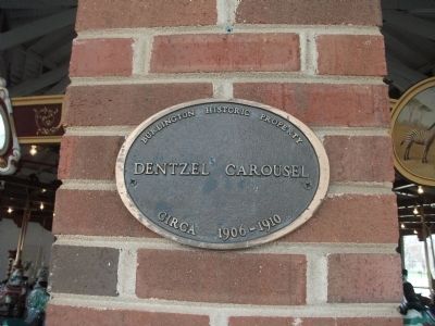 Dentzel Carousel Marker image. Click for full size.