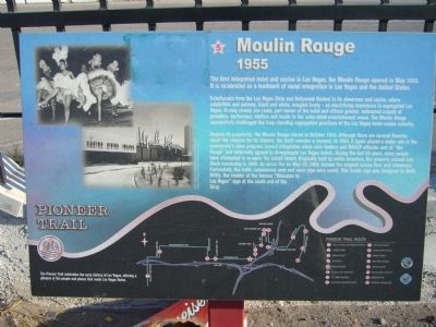 Moulin Rouge Marker. Click for full size. Moulin Rouge Marker image. Click for full size.