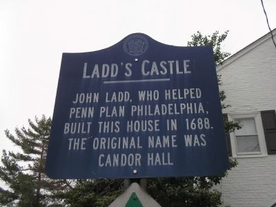 Ladds Castle Marker image. Click for full size.