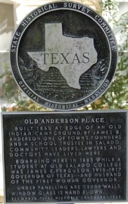Old Anderson Place Marker image. Click for full size.