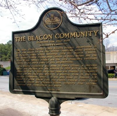 The Beacon Community Marker - Side 2 image. Click for full size.