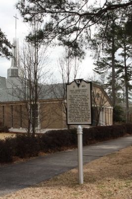First Presbyterian Church of Aiken and Marker image. Click for full size.