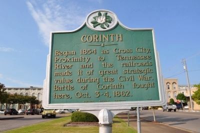 Corinth Historic Marker image. Click for full size.