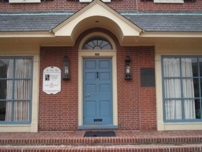Marker in Haddonfield. Click for full size. Marker in Haddonfield image. Click for full size.
