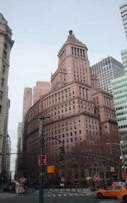 "26 Broadway" - formerly the Standard Oil Building, presently home of the Sports Museum of America;. Click for full size. "26 Broadway" - formerly the Standard Oil Building, presently home of the Sports Museum of America; image. Click for full size.
