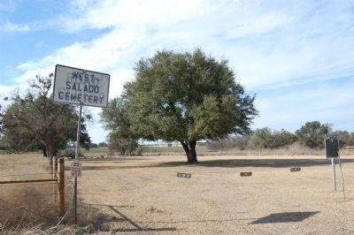 West Salado Cemetery. Click for full size. West Salado Cemetery image. Click for full size.