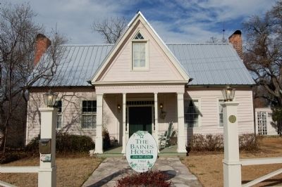 George Washington Baines House. Click for full size. George Washington Baines House image. Click for full size.