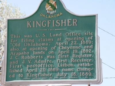 Kingfisher Marker image. Click for full size.