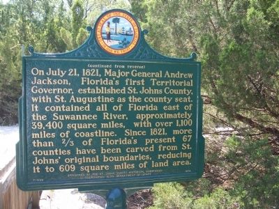 Old Spanish Quarries Marker. Click for more information. Old Spanish Quarries Marker image. Click for more information.
