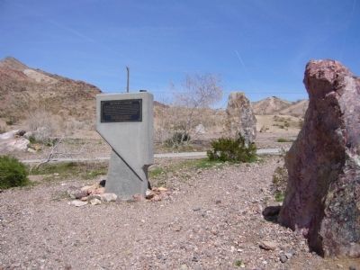 Bootleg Canyon Marker. Click for full size. Bootleg Canyon Marker image. Click for full size.