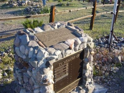Hardyville Pioneer Cemetery Marker. Click for full size. Hardyville Pioneer Cemetery Marker image. Click for full size.