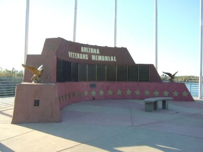 Arizona Veterans Memorial image. Click for full size.
