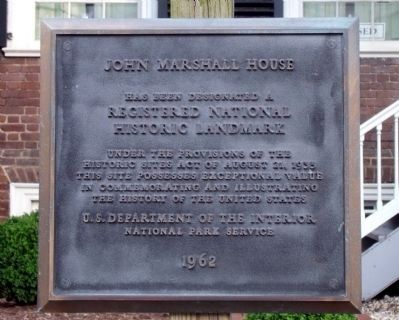 John Marshall House image. Click for full size.