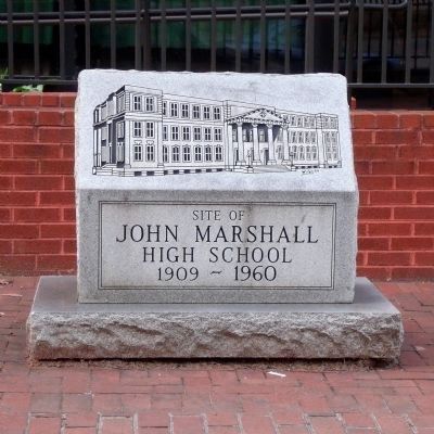 Adjacent site of John Marshall High School. Click for full size. Adjacent site of John Marshall High School image. Click for full size.