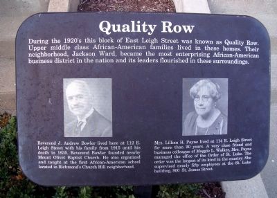 Quality Row Marker image. Click for full size.