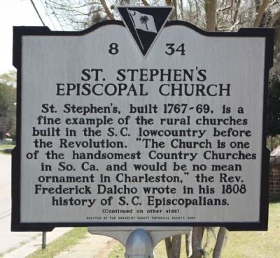 St. Stephens Episcopal Church Marker image. Click for full size.