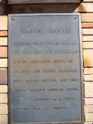 Wagon Route Marker. Click for full size. Wagon Route Marker image. Click for full size.