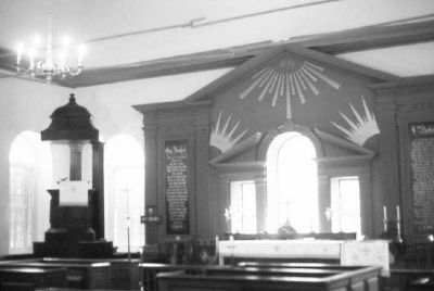 St. Stephen's Episcopal Church , interior image. Click for full size.