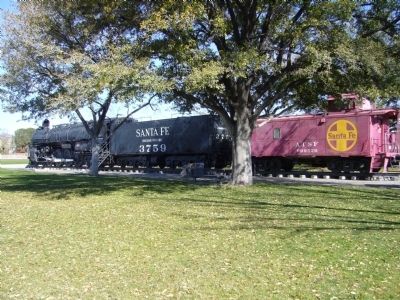 Santa Fe Locomotive No. 3759 image. Click for full size.