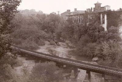 Swamp Rabbit Railroad Crossing the Reedy River image. Click for full size.
